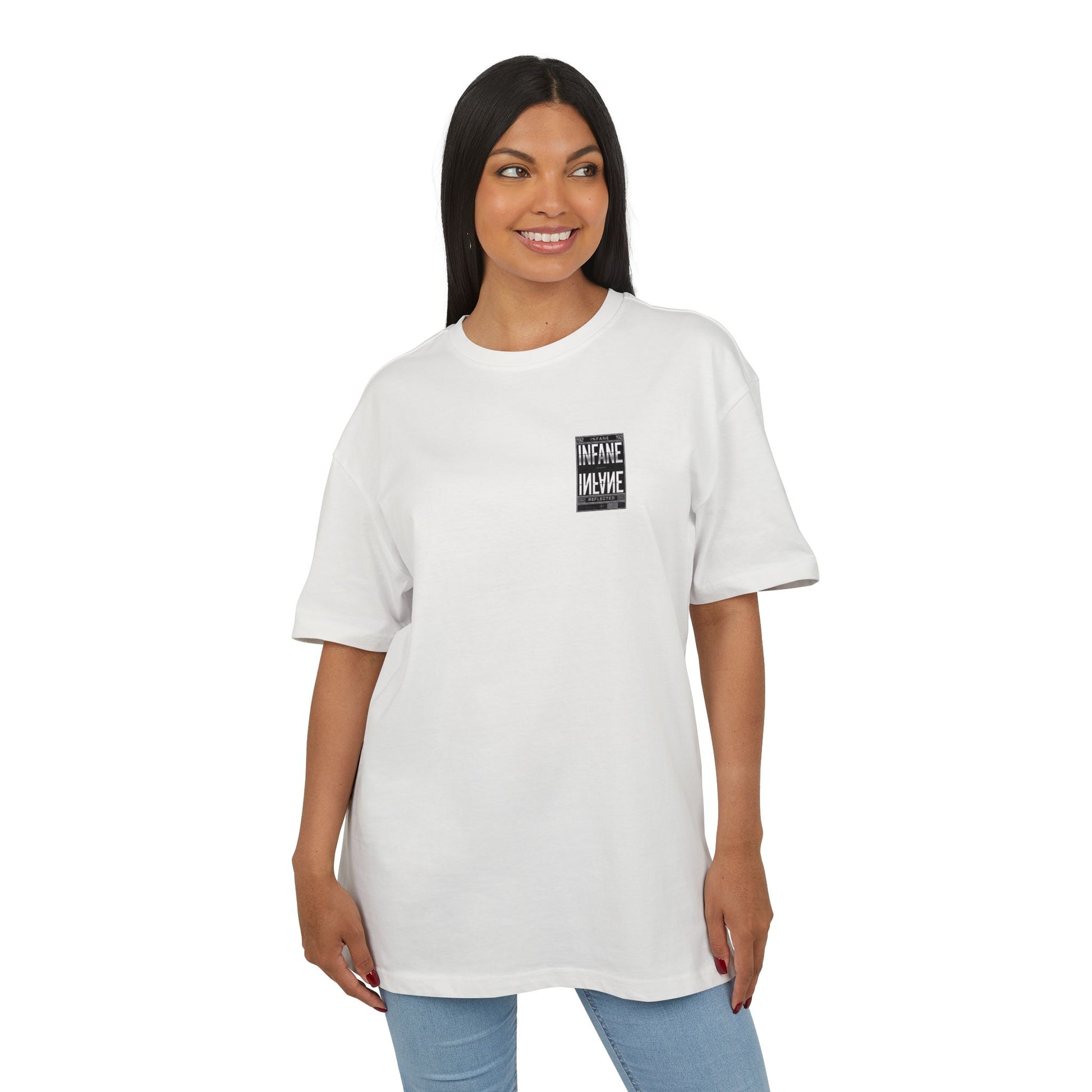 Oversized Reflect Unisex Graphic Tee | Infane EU
