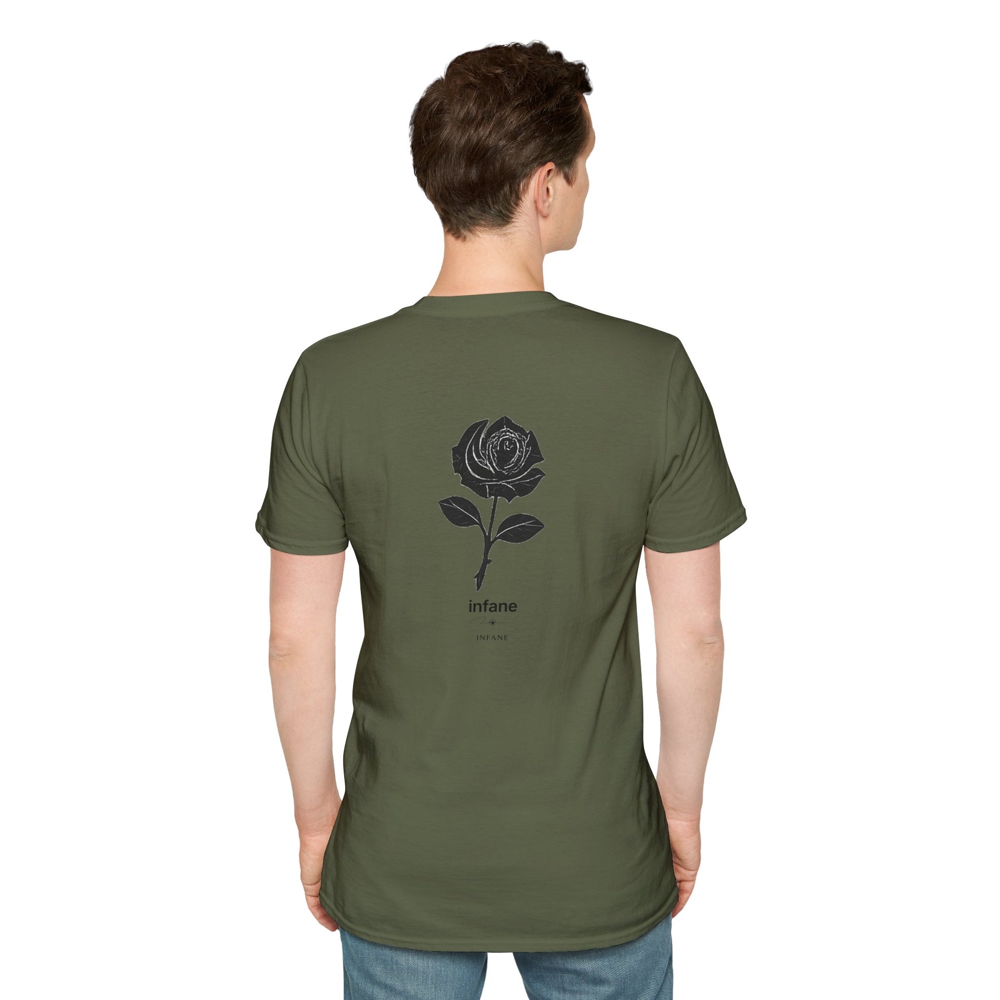 Vintage Floral Unisex T-Shirt Eu