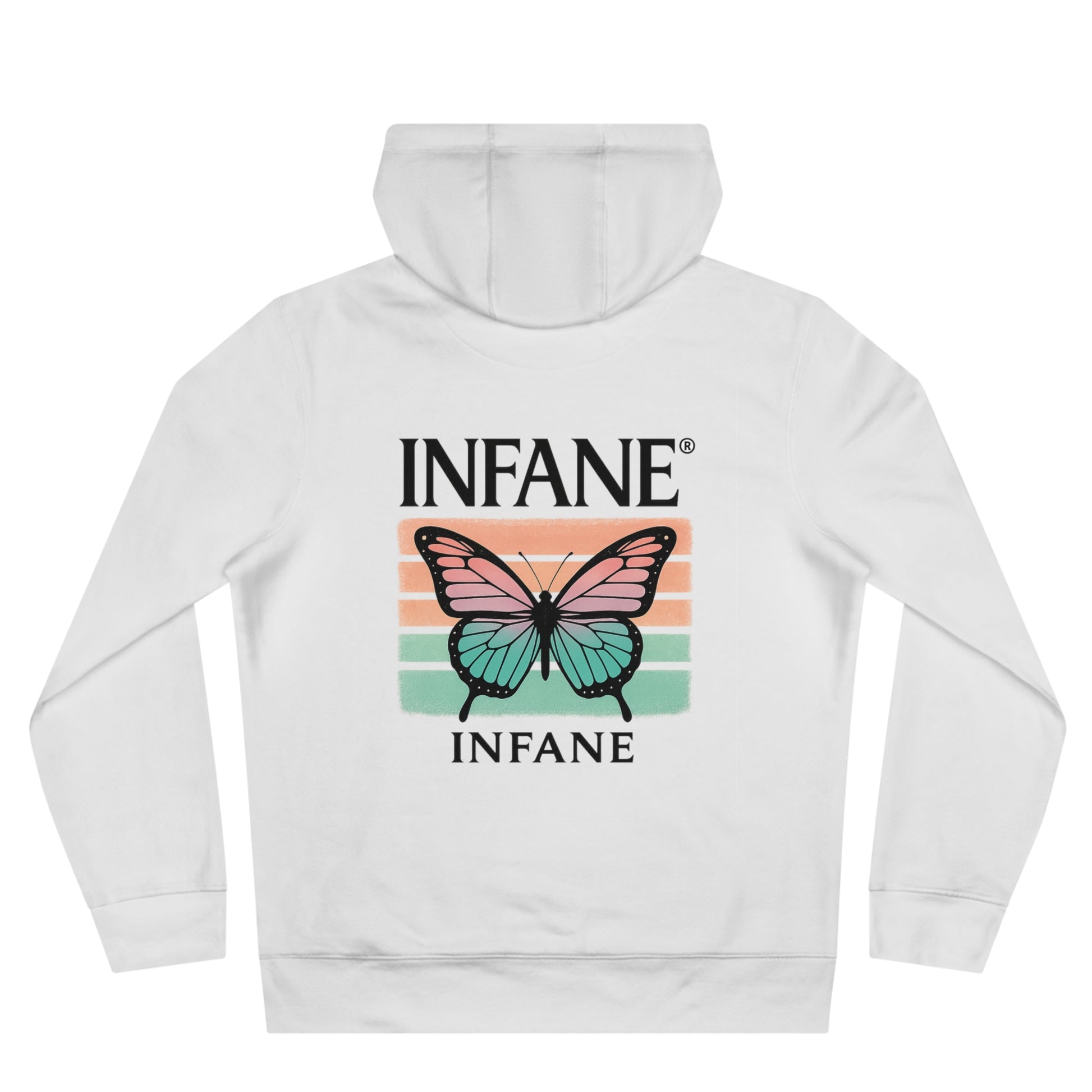 King Butterfly Hooded Sweatshirt - Unisex Hoodie EU