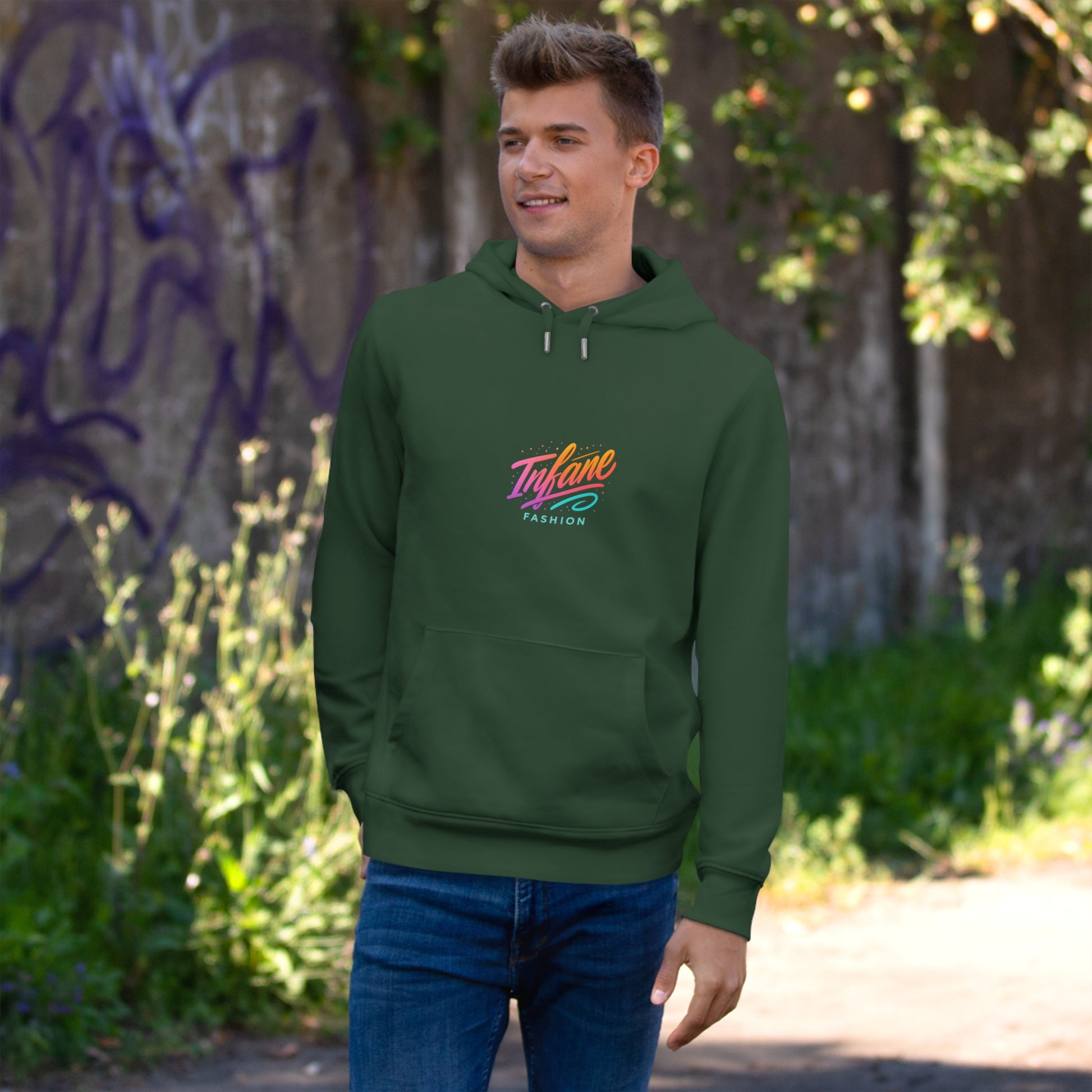Trendy King Unisex Hooded Sweatshirt - EU