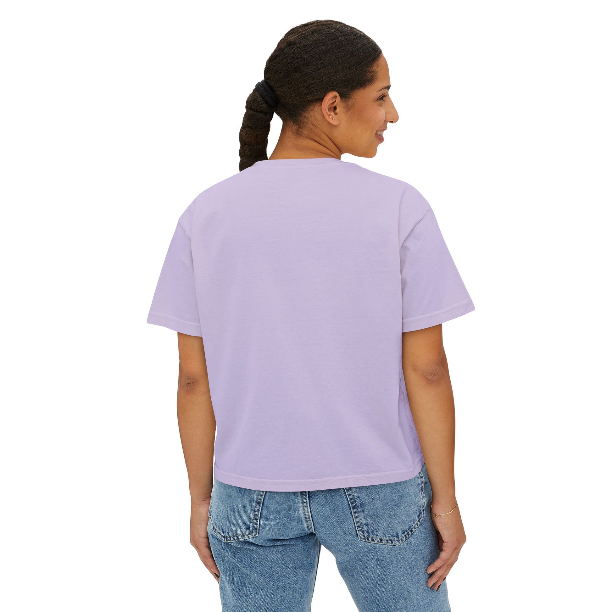 Floral Women's Boxy Tshirt