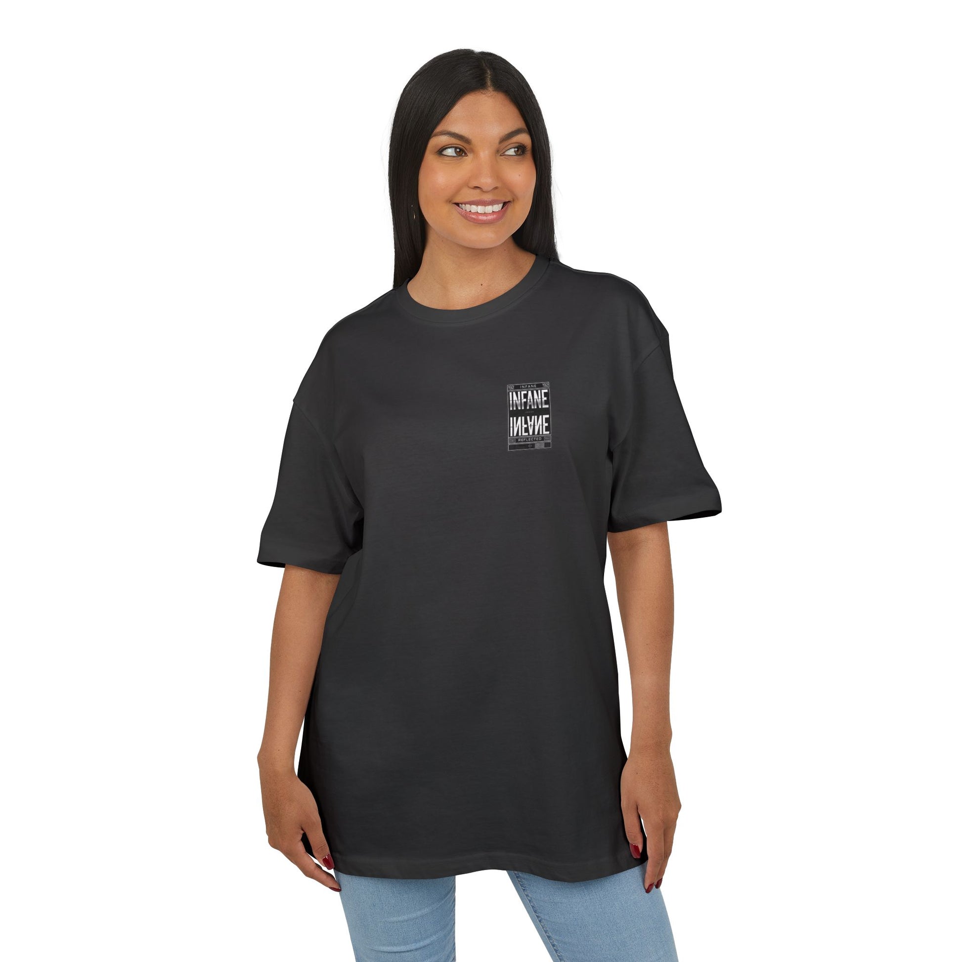 Oversized Reflect Unisex Graphic Tee | Infane EU