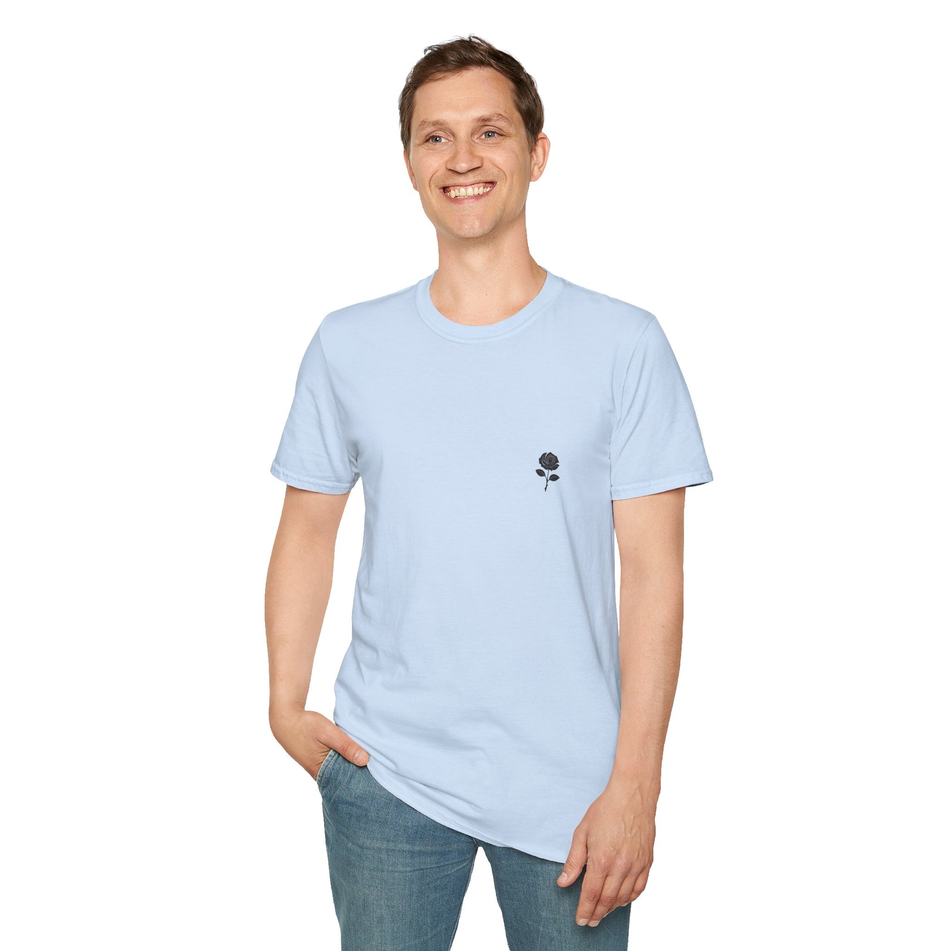Vintage Floral Unisex T-Shirt Eu
