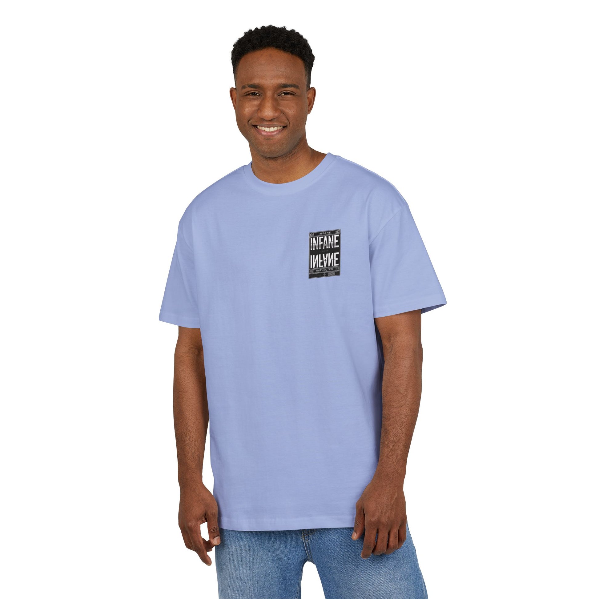 Oversized Reflect Unisex Graphic Tee | Infane EU