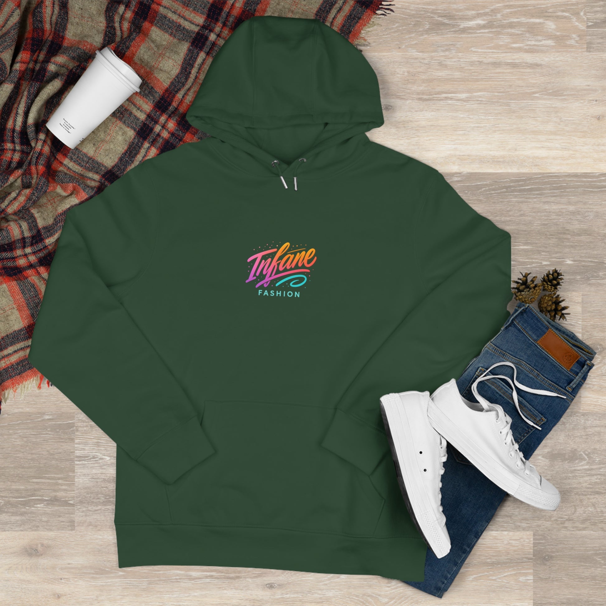 Trendy King Unisex Hooded Sweatshirt - EU