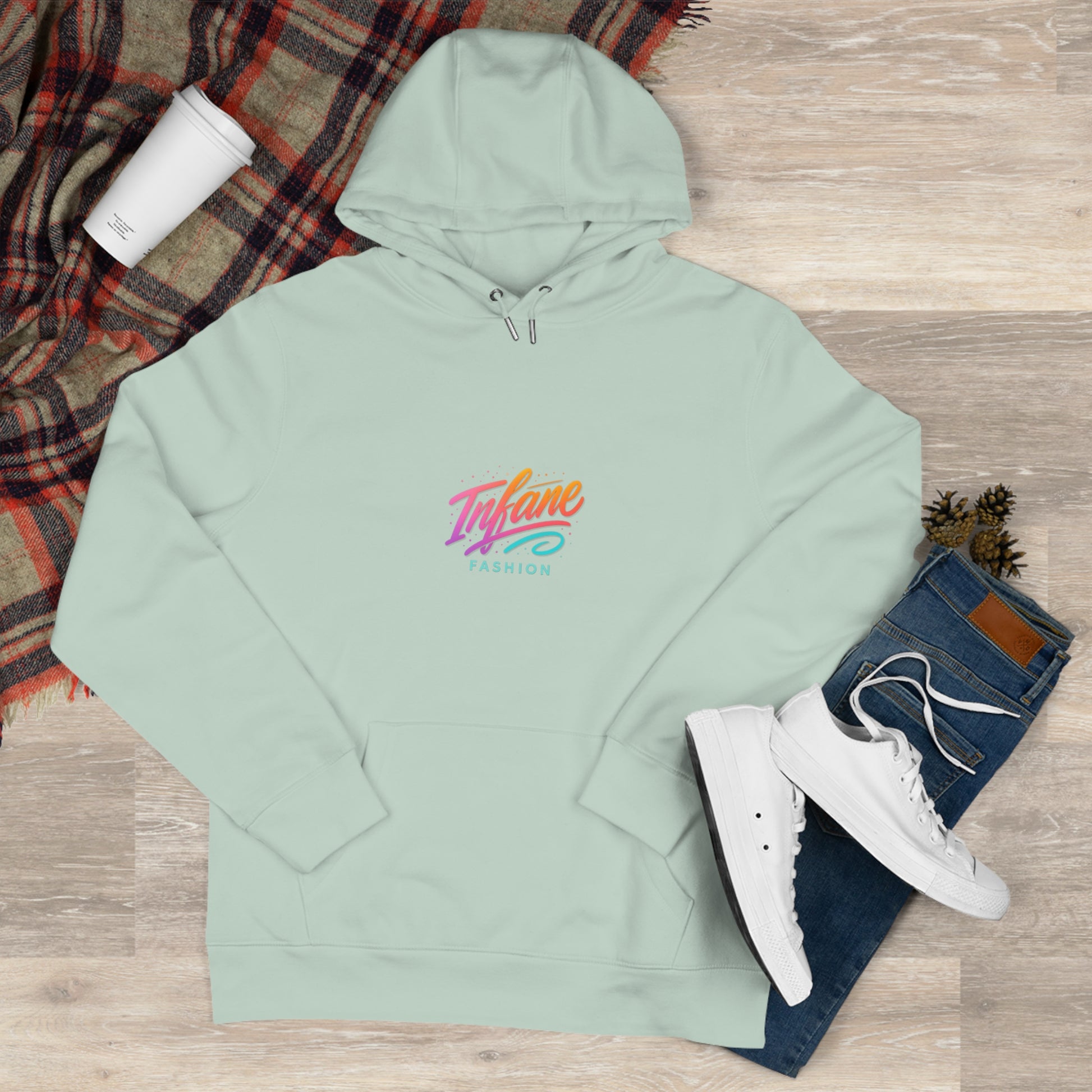 Trendy King Unisex Hooded Sweatshirt - EU