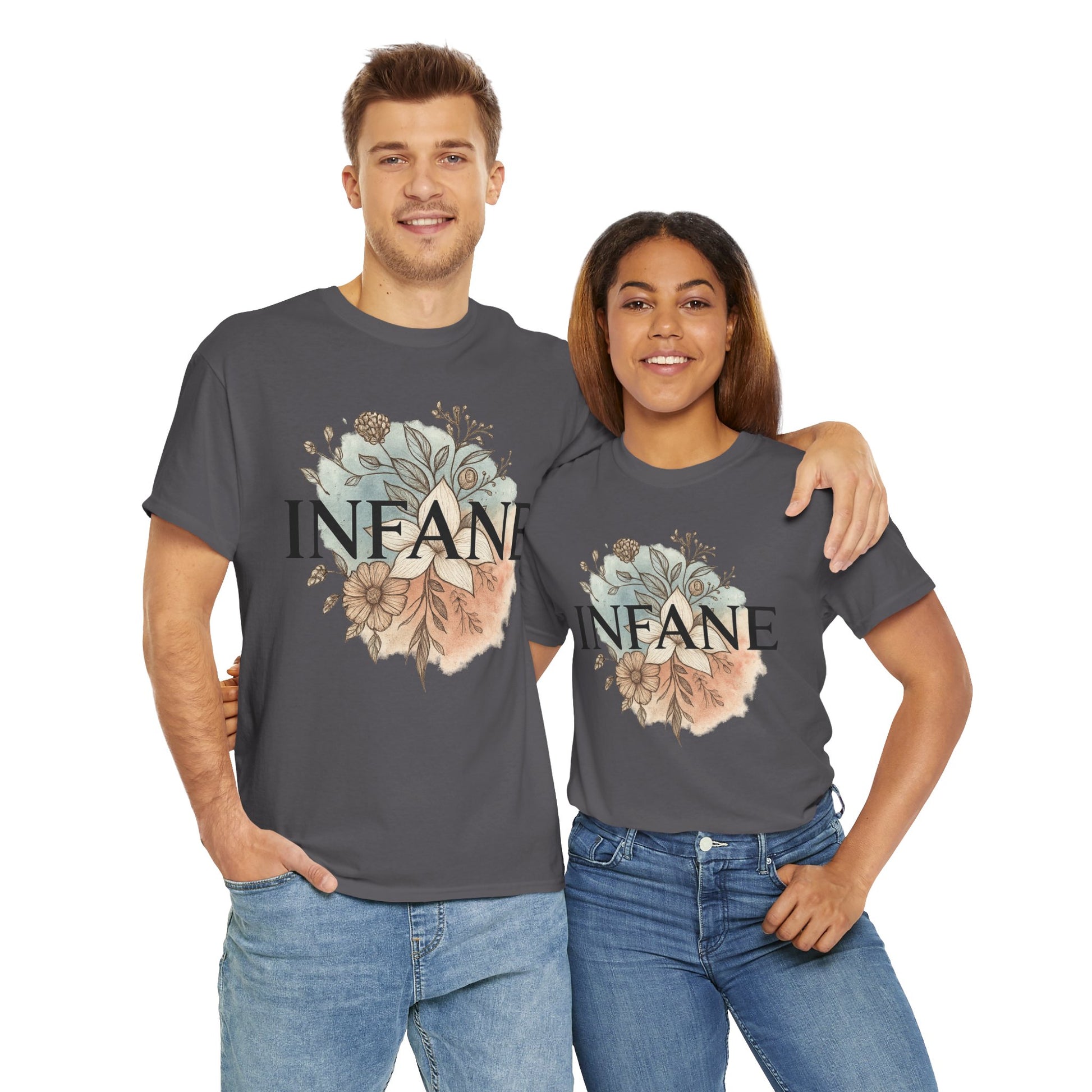 Floral Infane Unisex Heavy Cotton TxEU