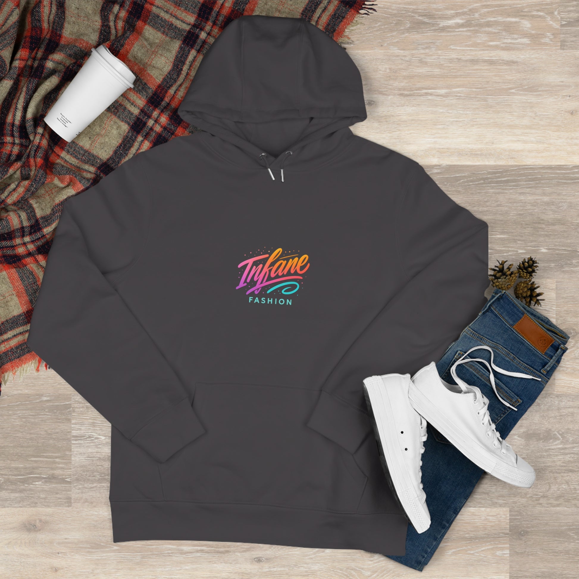 Trendy King Unisex Hooded Sweatshirt - EU