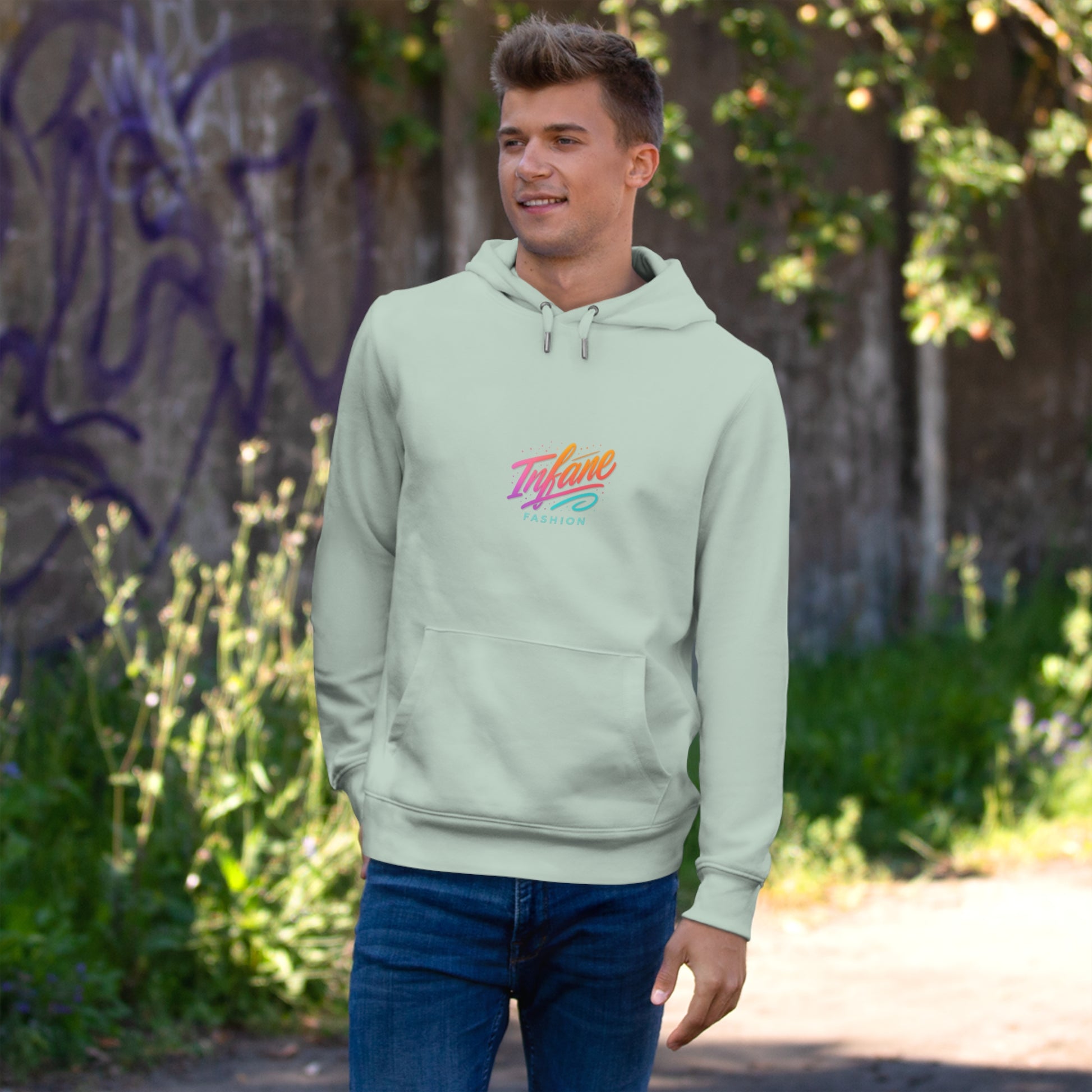 Trendy King Unisex Hooded Sweatshirt - EU