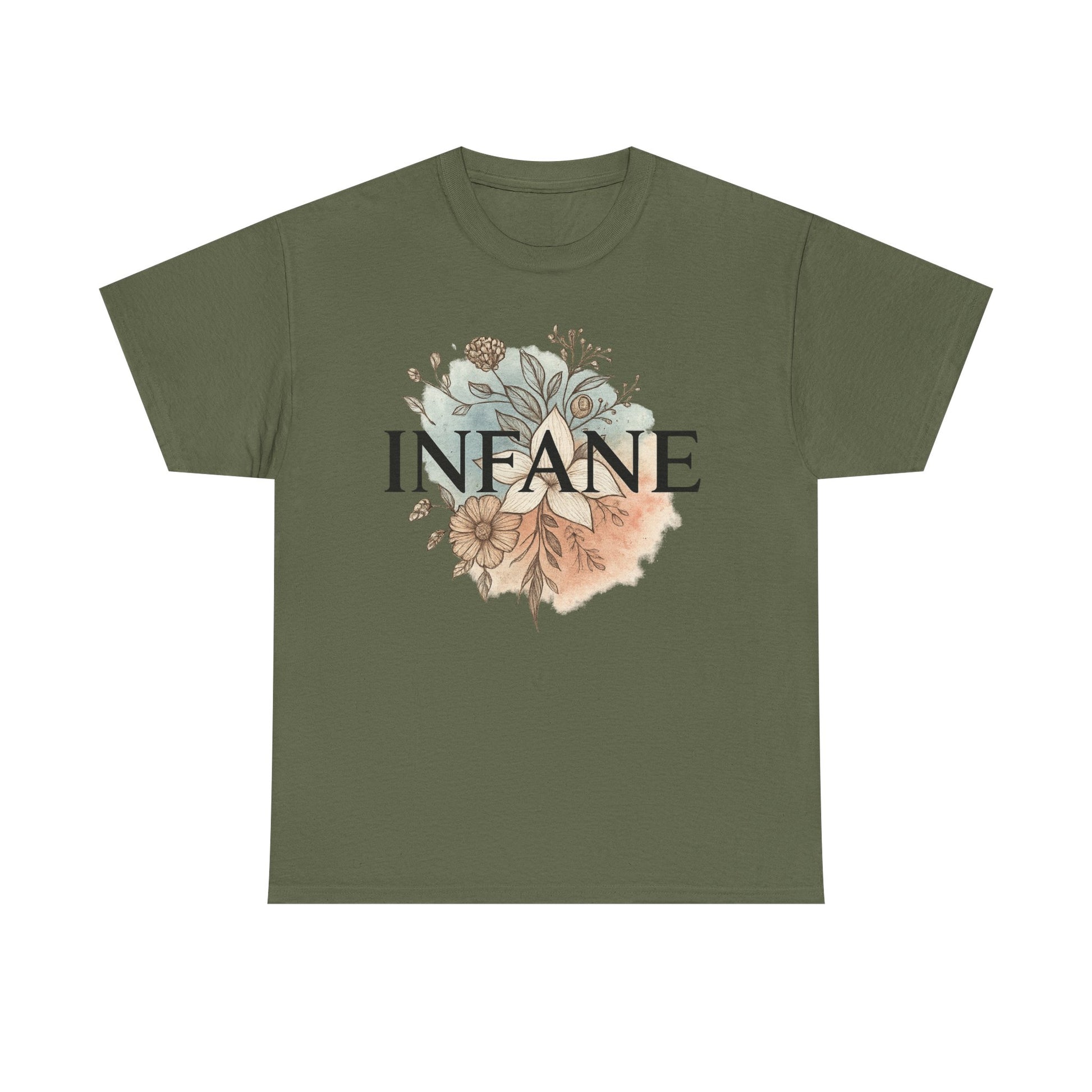 Floral Infane Unisex Heavy Cotton TxEU