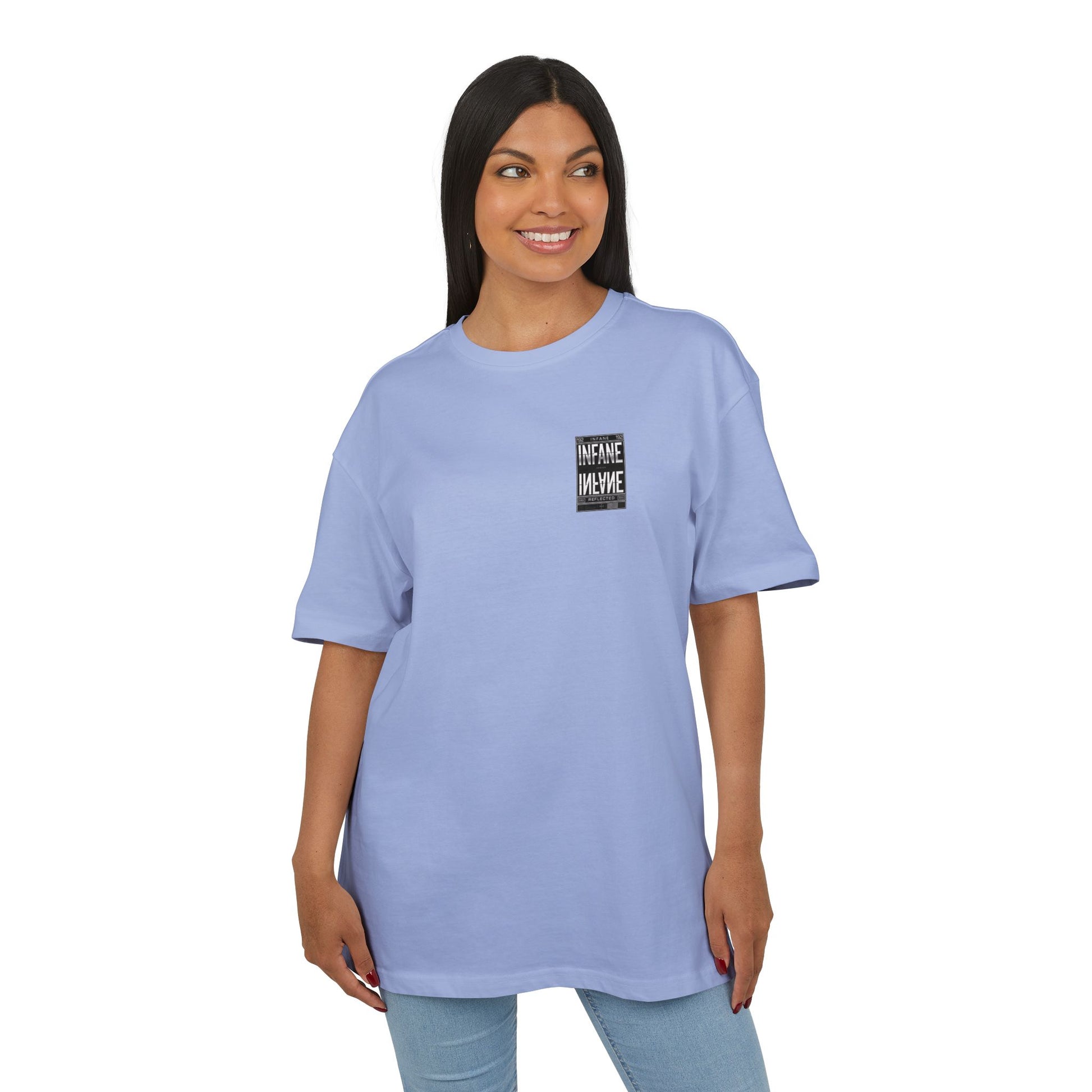 Oversized Reflect Unisex Graphic Tee | Infane EU