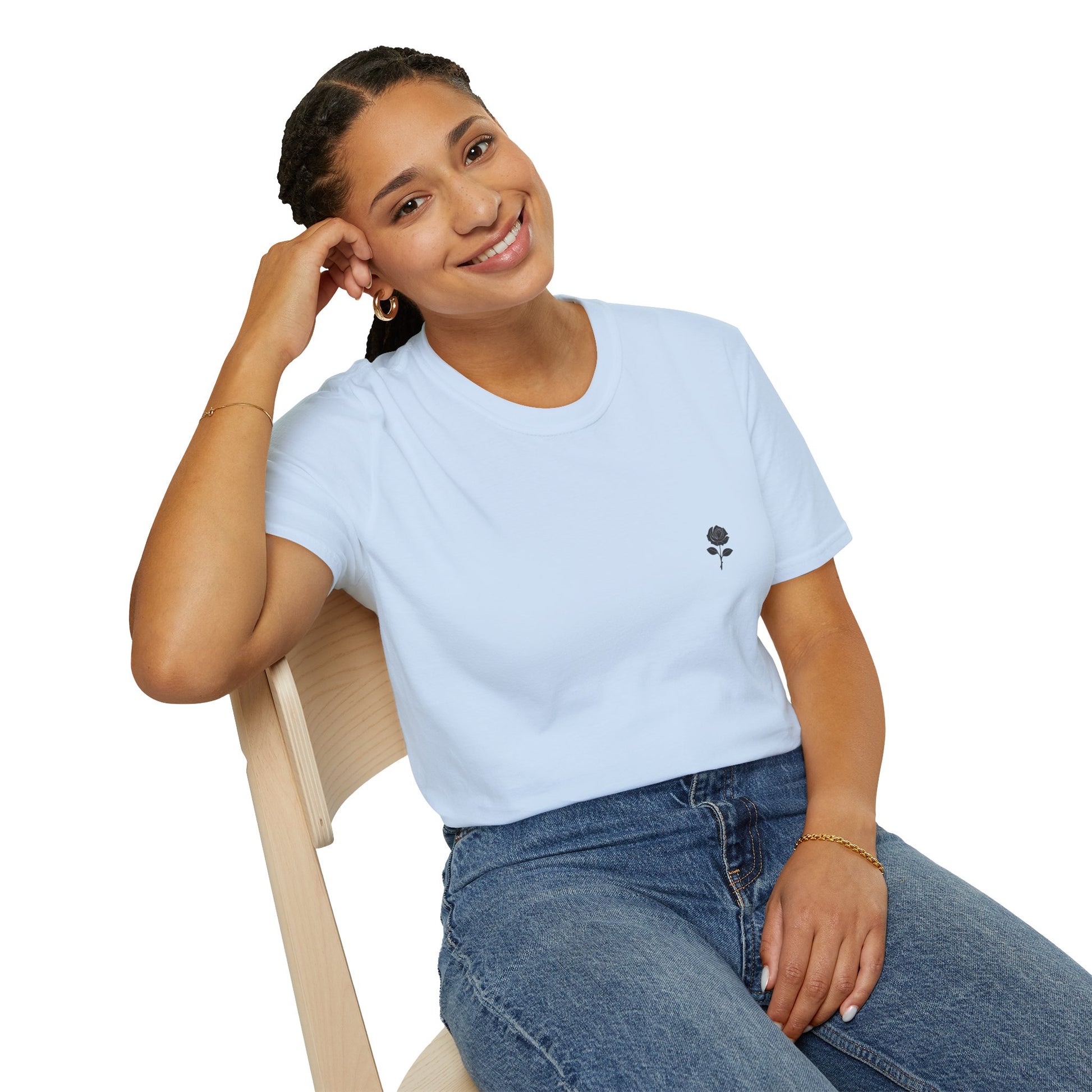 Vintage Floral Unisex T-Shirt Eu