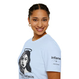 Unisex Softstyle T-Shirt - Angel/Demon Split Infane EU