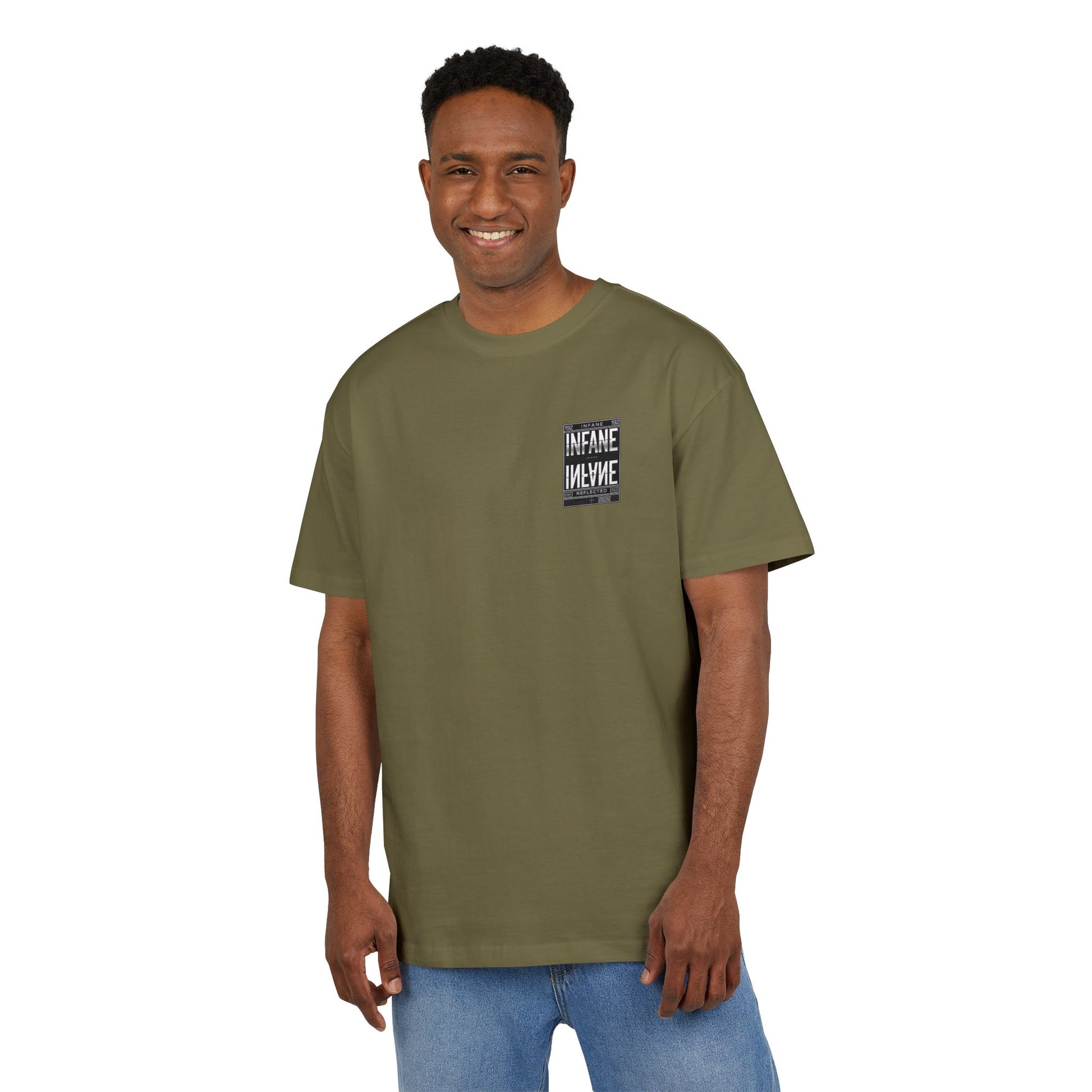 Oversized Reflect Unisex Graphic Tee | Infane EU