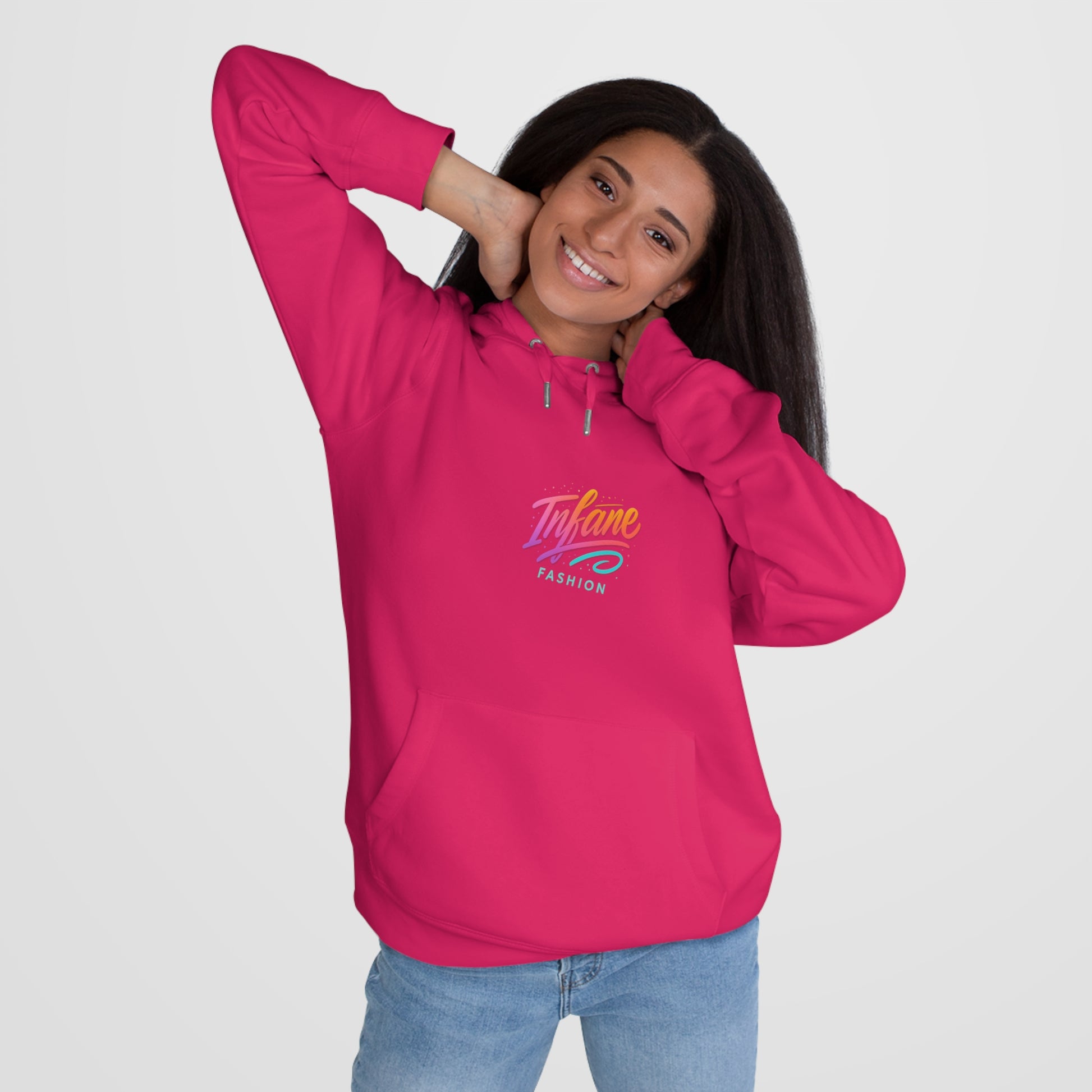 Trendy King Unisex Hooded Sweatshirt - EU