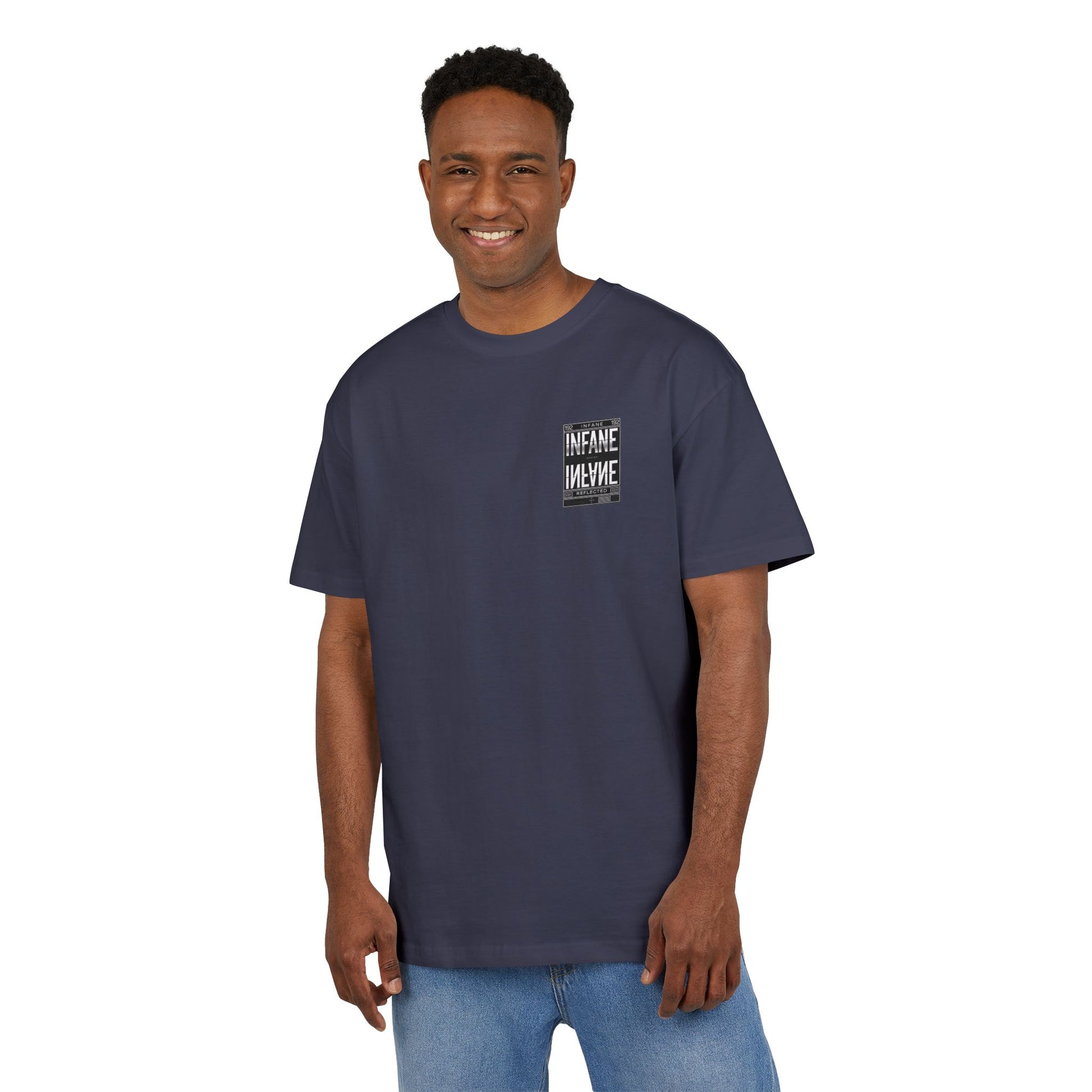 Oversized Reflect Unisex Graphic Tee | Infane EU