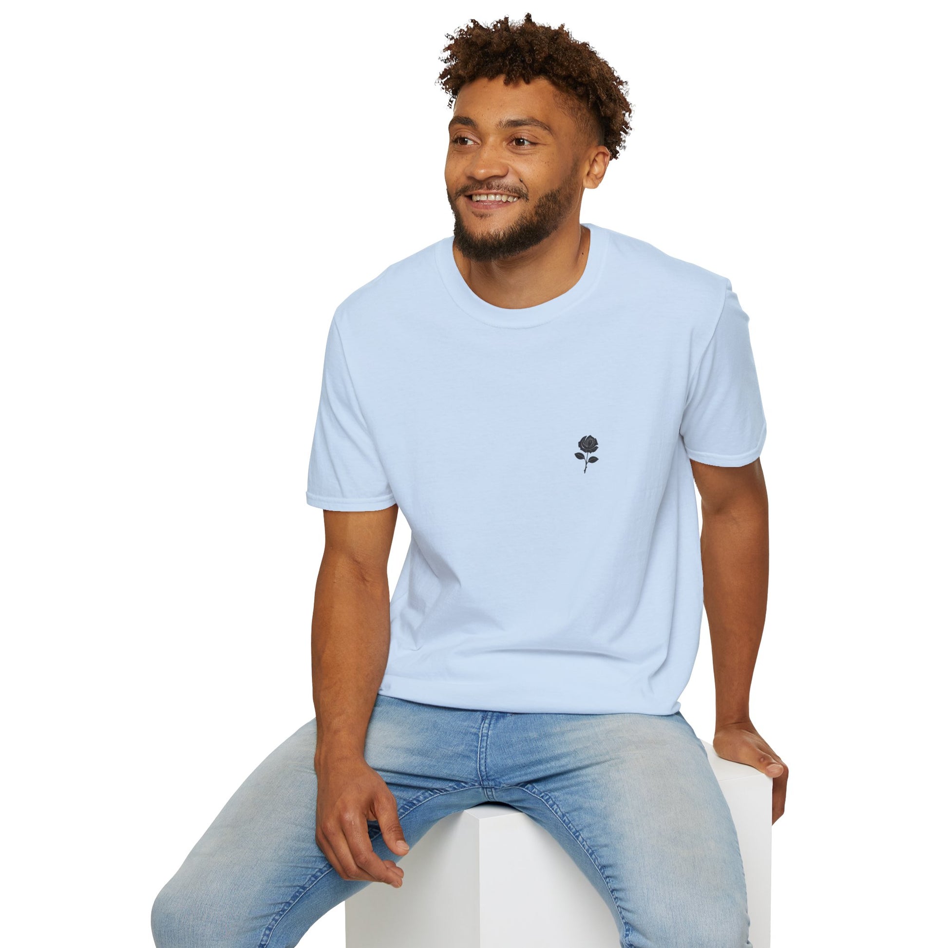 Vintage Floral Unisex T-Shirt Eu