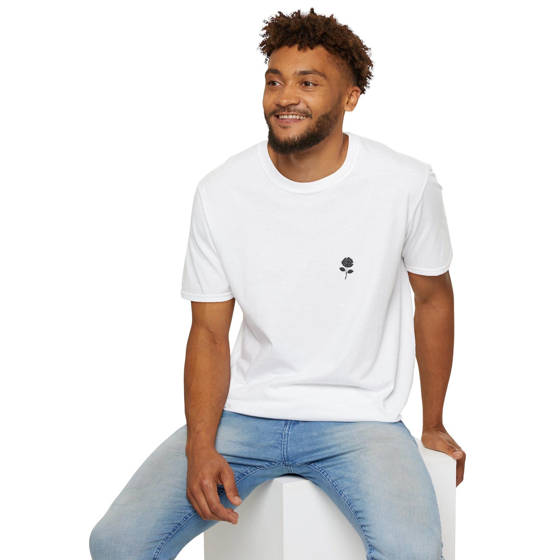 Vintage Floral Unisex T-Shirt Eu