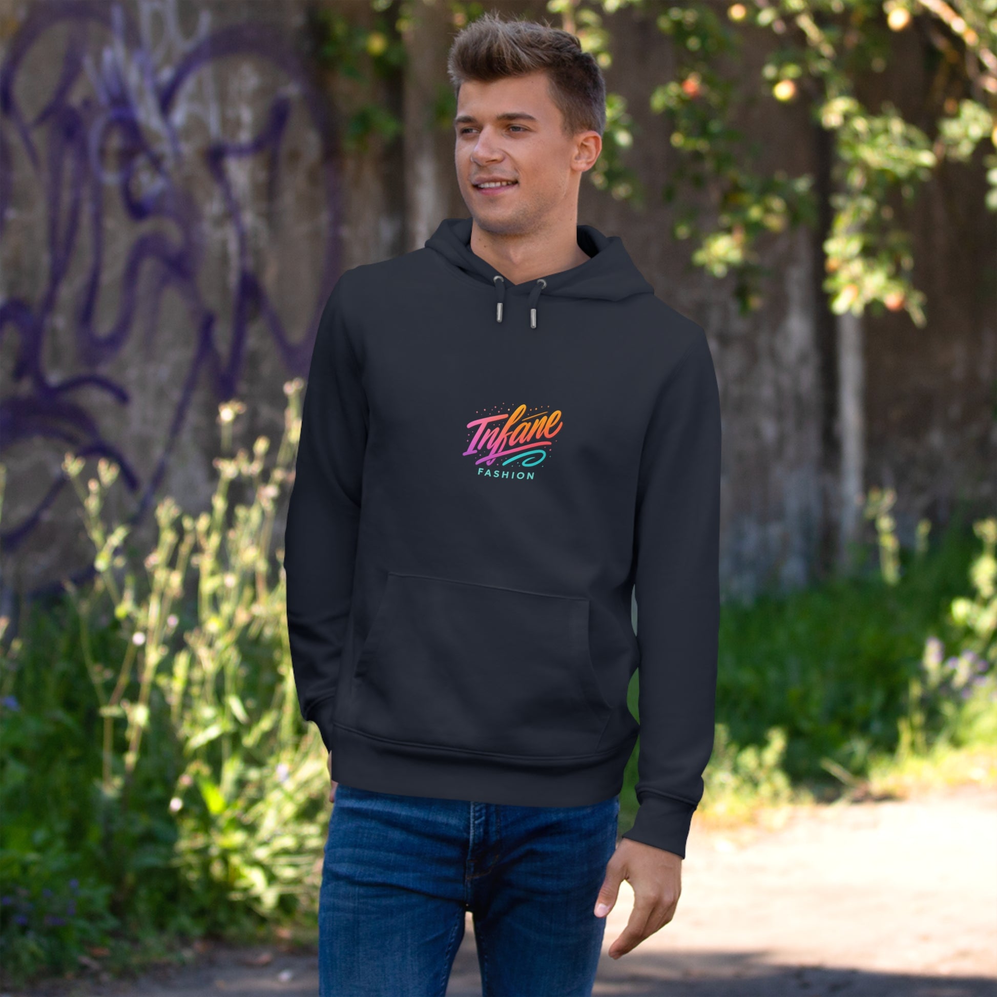 Trendy King Unisex Hooded Sweatshirt - EU